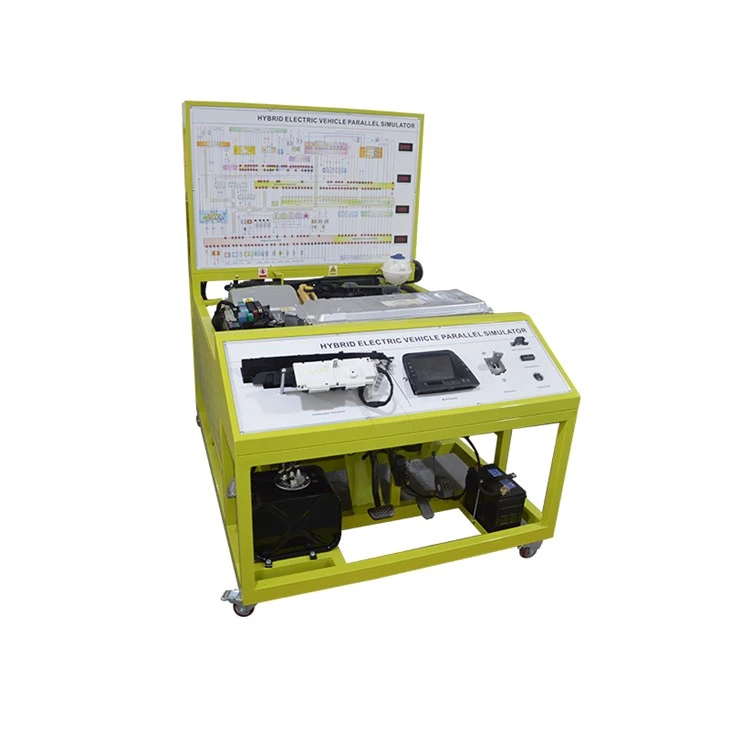 Equipo escolar para entrenador de motores híbridos con transmisión automática